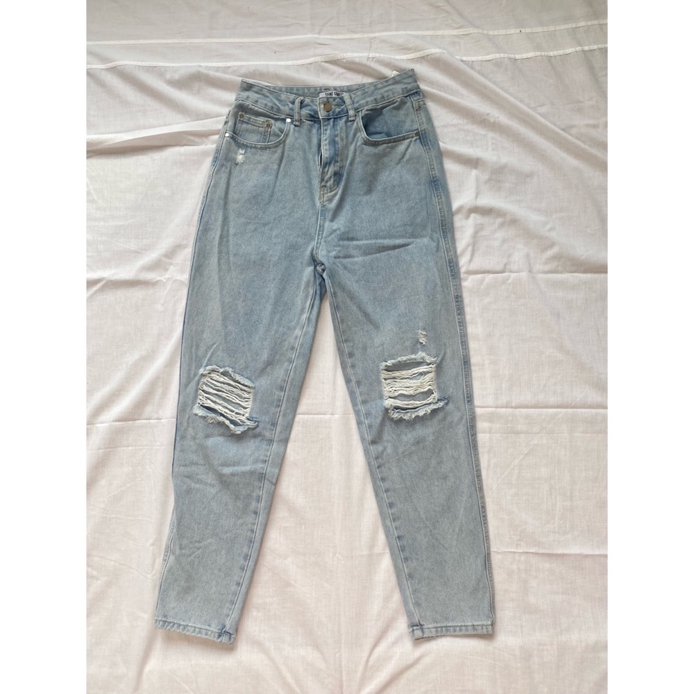 Saint Genies, size 4, light wash denim
